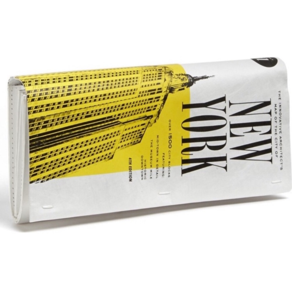 Kate Spade NYC Map Clutch